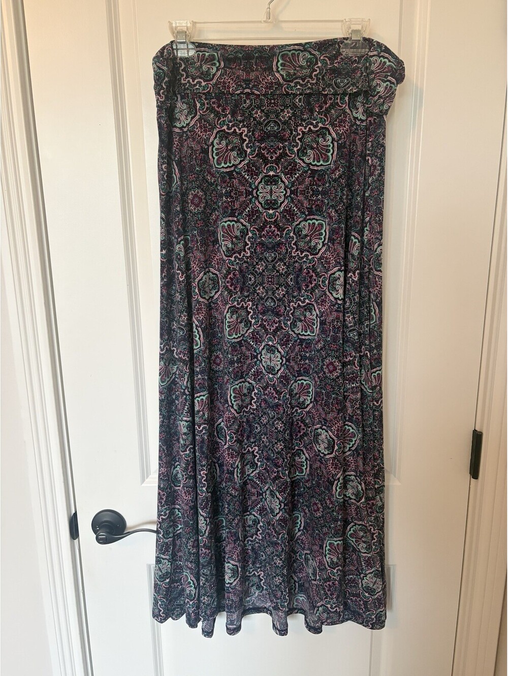 LuLaRoe Womens Plus Size XL Maxi Skirt Boho Y2K Mandala